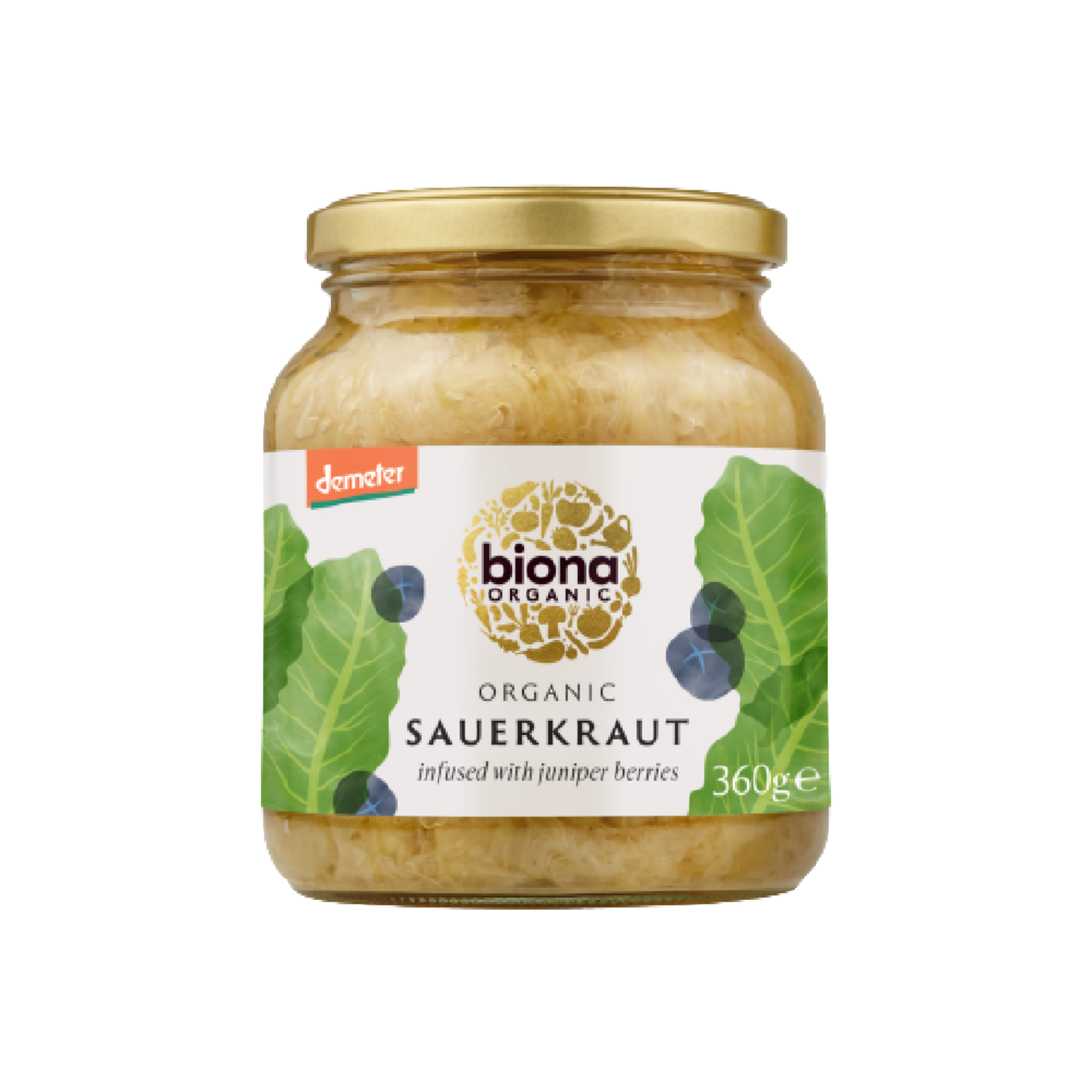 BIONA ORG Sauerkraut 360g (Case 6)