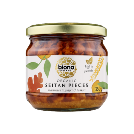 BIONA ORG Seitan Pieces Marinated 350g (Case 6)