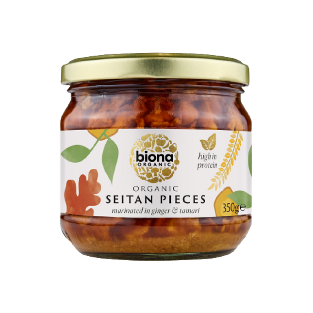 BIONA ORG Seitan Pieces Marinated 350g (Case 6)