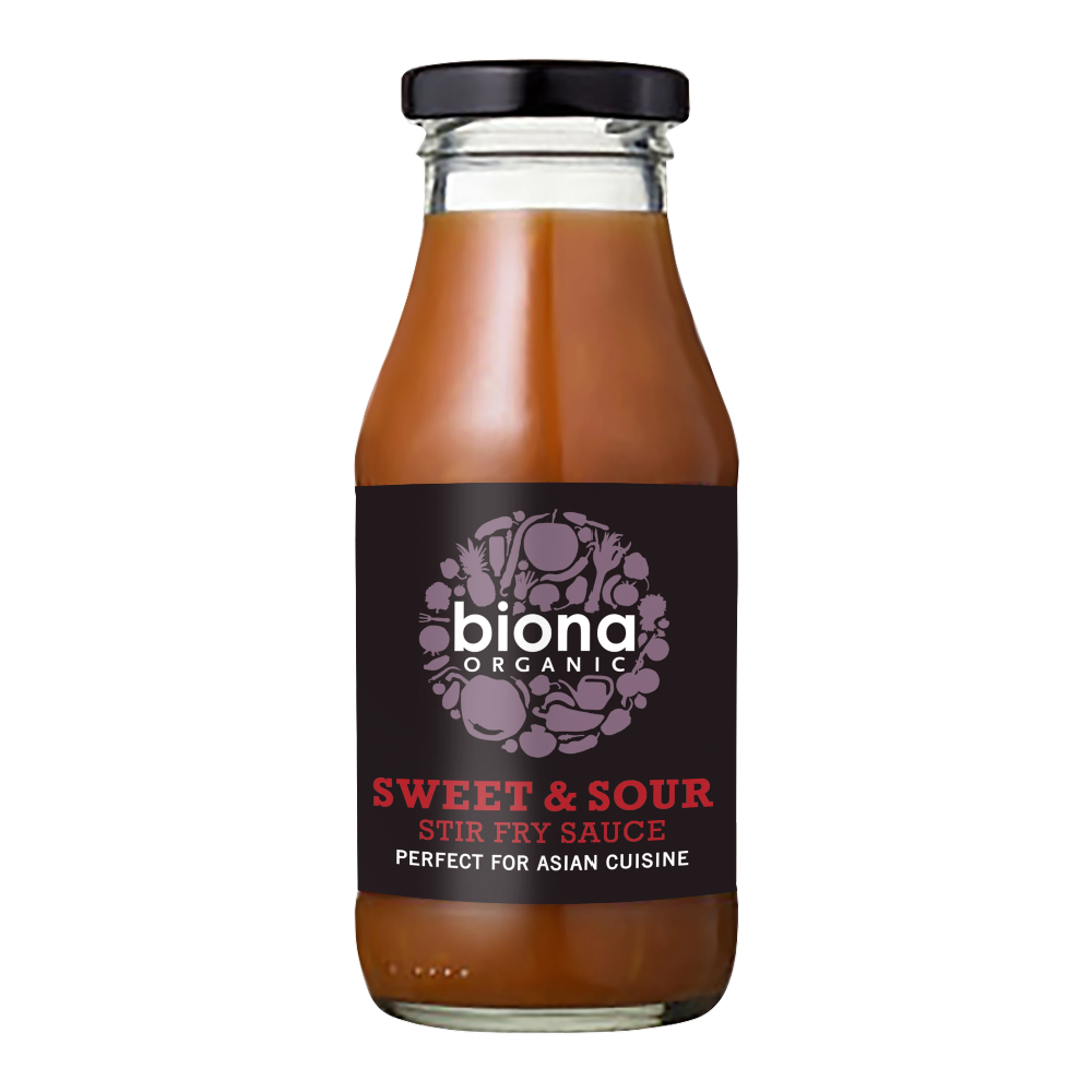 BIONA Organic Sweet & Sour Stirfry Sauce 240ml - Longdan Online Supermarket
