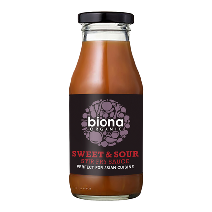 BIONA Organic Sweet & Sour Stirfry Sauce 240ml - Longdan Online Supermarket