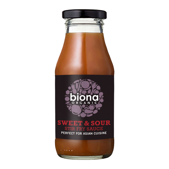 BIONA Organic Sweet & Sour Stirfry Sauce 240ml - Longdan Online Supermarket