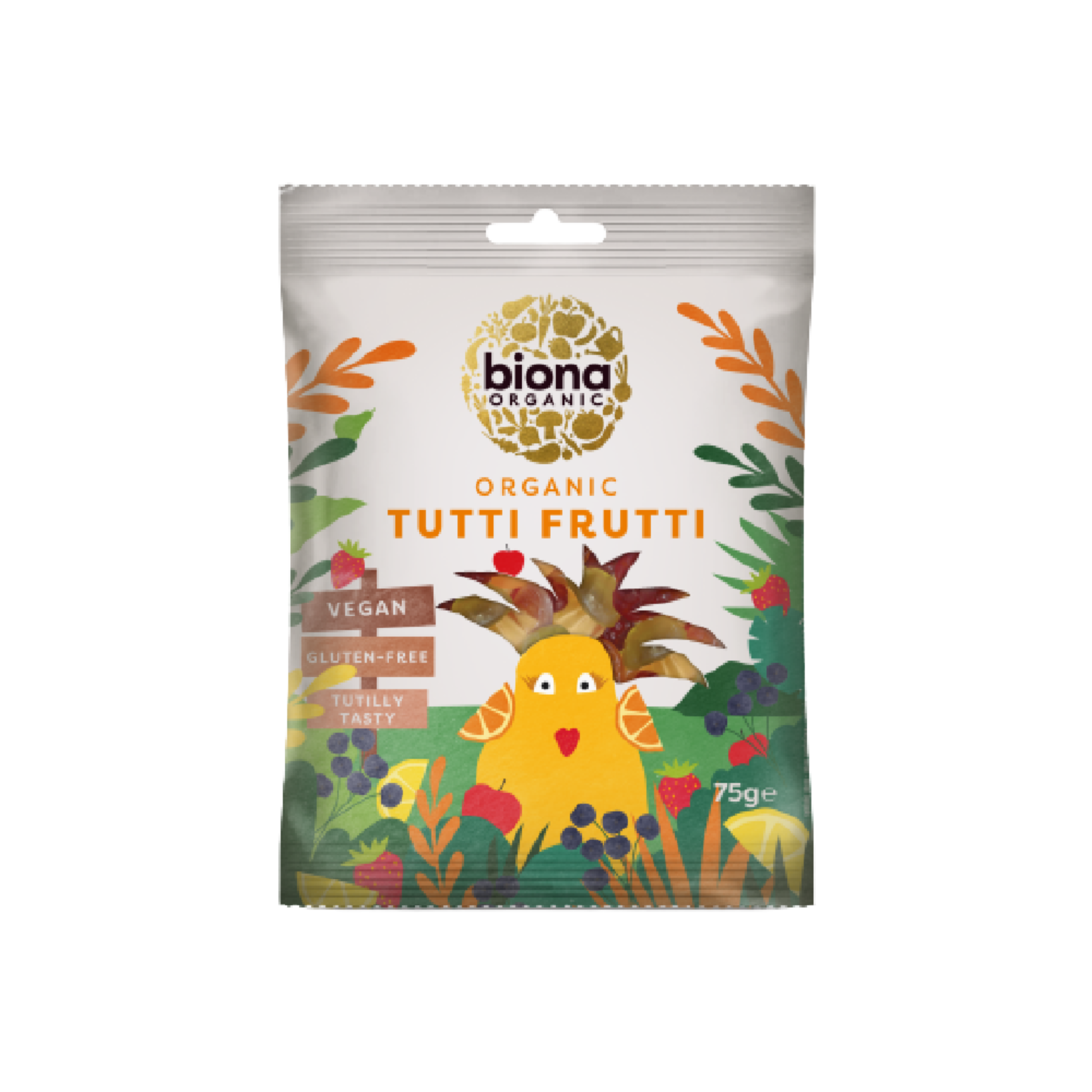 BIONA ORG Tutti Frutti Gums 75g (Case 10)