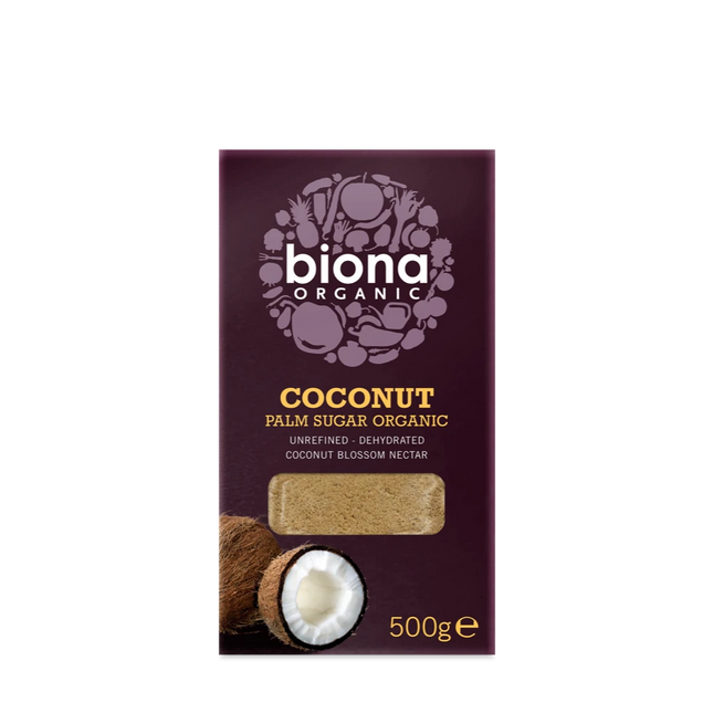 BIONA Organic Unrefined Coconut Palm Sugar 500g - Longdan Online Supermarket