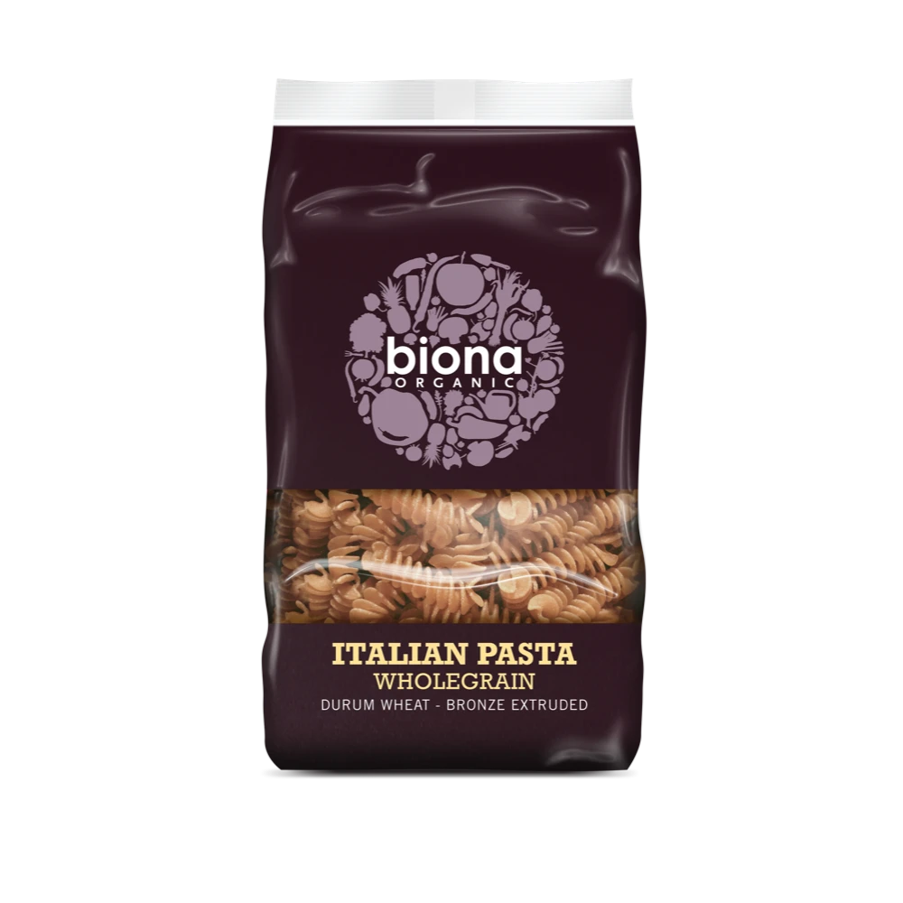 BIONA Organic Wholewheat Fusilli 500g - Longdan Online Supermarket