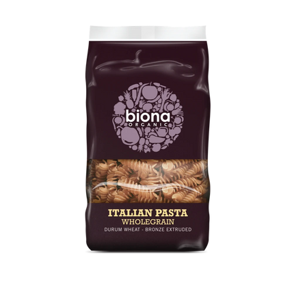 BIONA Organic Wholewheat Fusilli 500g - Longdan Online Supermarket