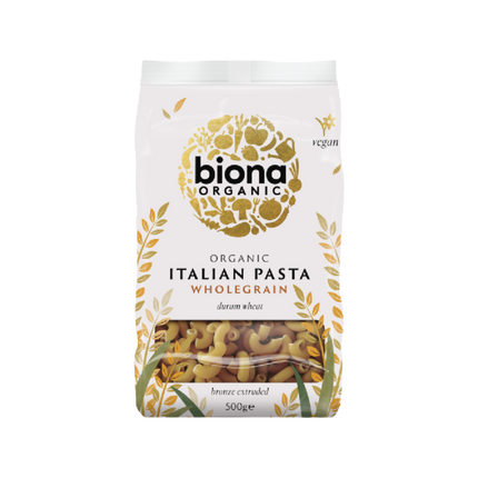 BIONA ORG Wholegrain Macaroni 500g (Case 12)