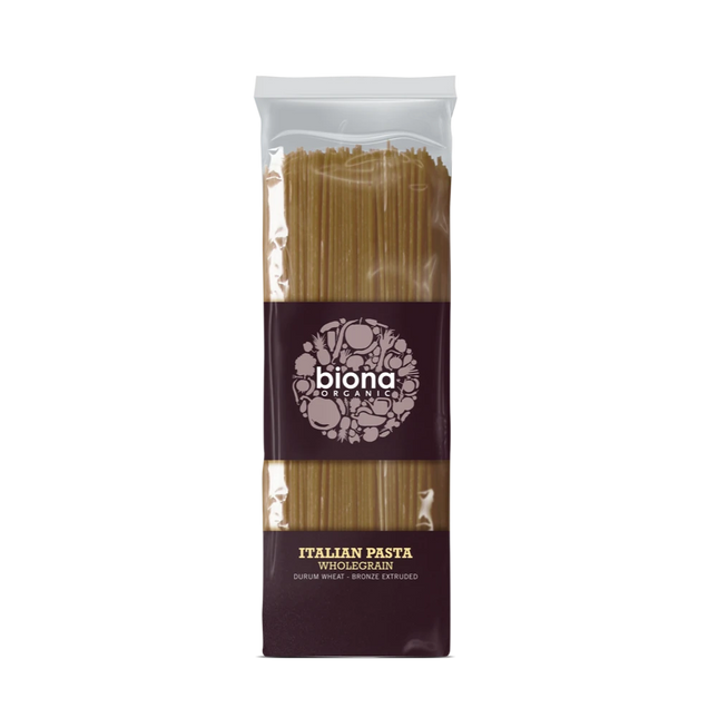 BIONA Organic Wholewheat Spaghetti 500g - Longdan Online Supermarket