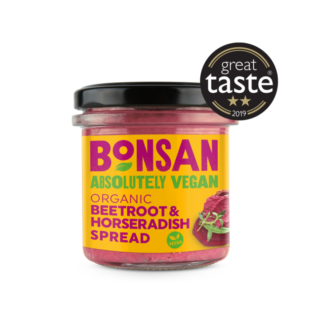 BONSAN ORG Beetroot & Horseradish Pate 130g - Longdan Online Supermarket