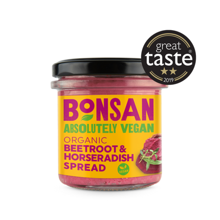 BONSAN ORG Beetroot & Horseradish Pate 130g - Longdan Online Supermarket
