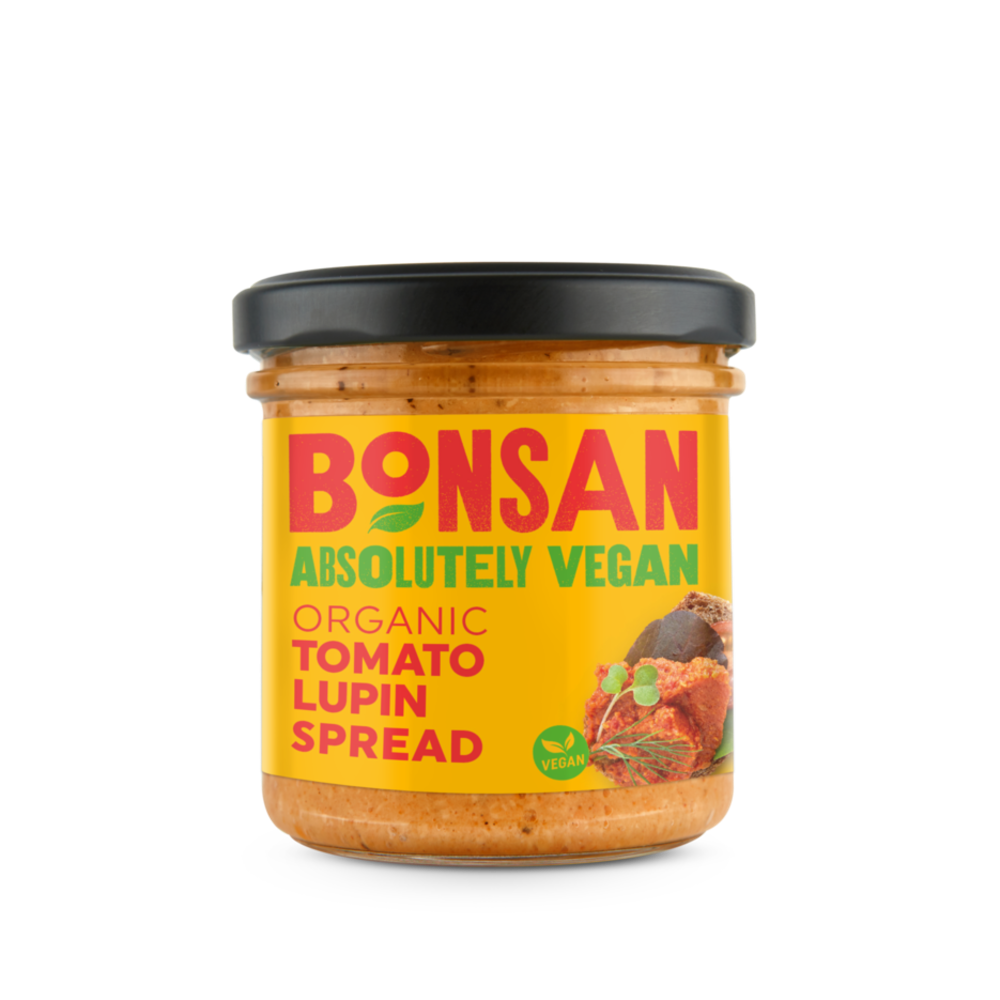 BONSAN ORG Tomato & Lupin Pate 140g - Longdan Online Supermarket
