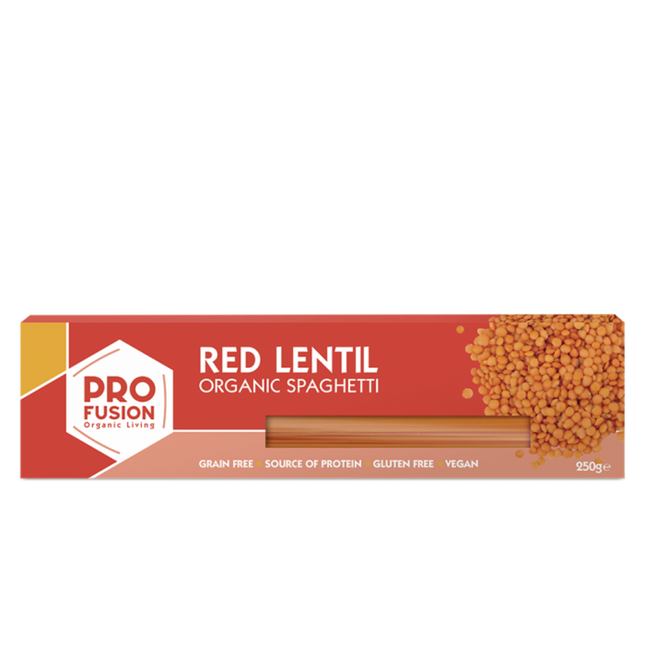 PROFUSION ORG Red Lentil Spaghetti 250g - Longdan Online Supermarket