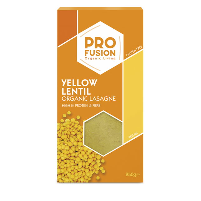 PROFUSION ORG Yellow Lentil Lasagne 250g - Longdan Online Supermarket