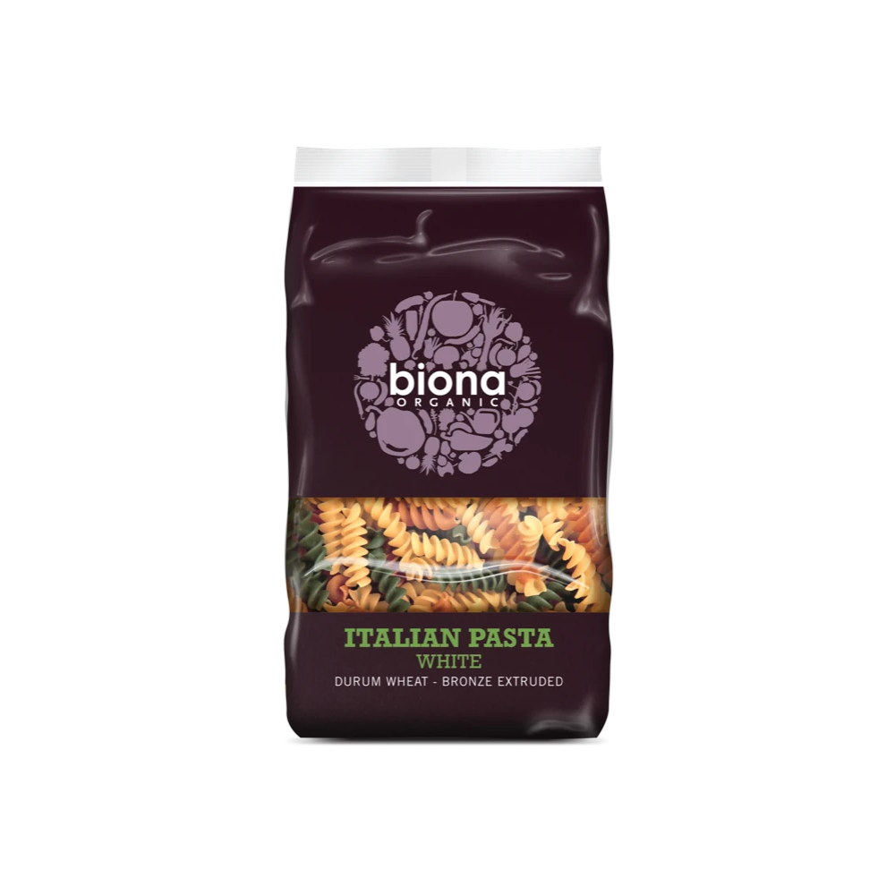 BIONA Organic Fusilli Tri Colore - Bronze Extruded 500g - Longdan Online Supermarket