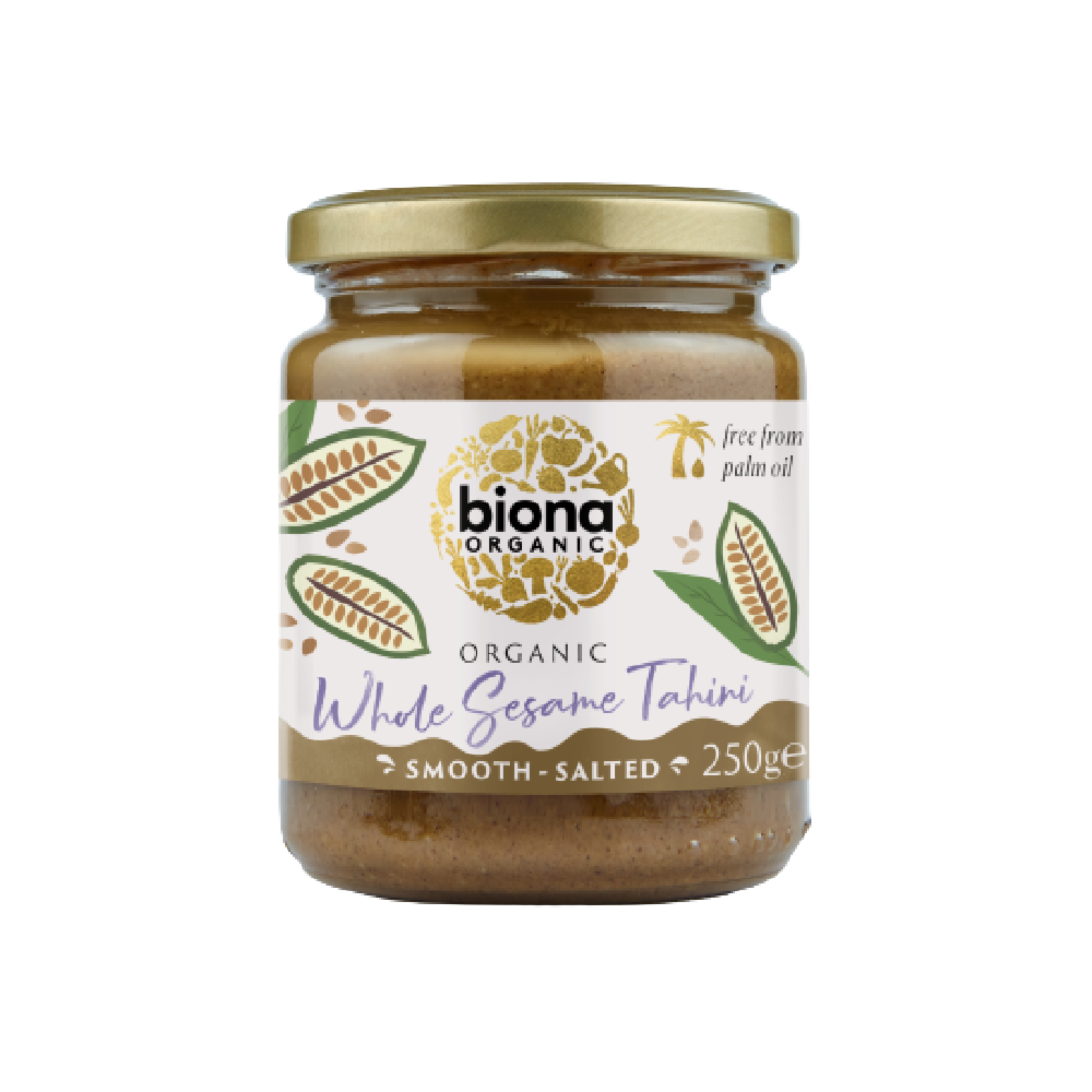 BIONA ORG Tahini Whole Sesame w/ salt 250g - Longdan Official