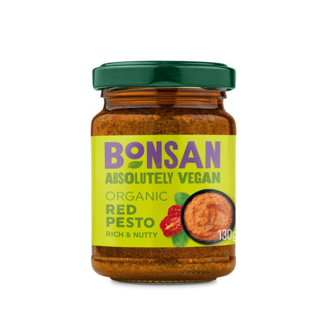 BONSAN ORG Vegan Red Pesto 130g - Longdan Online Supermarket