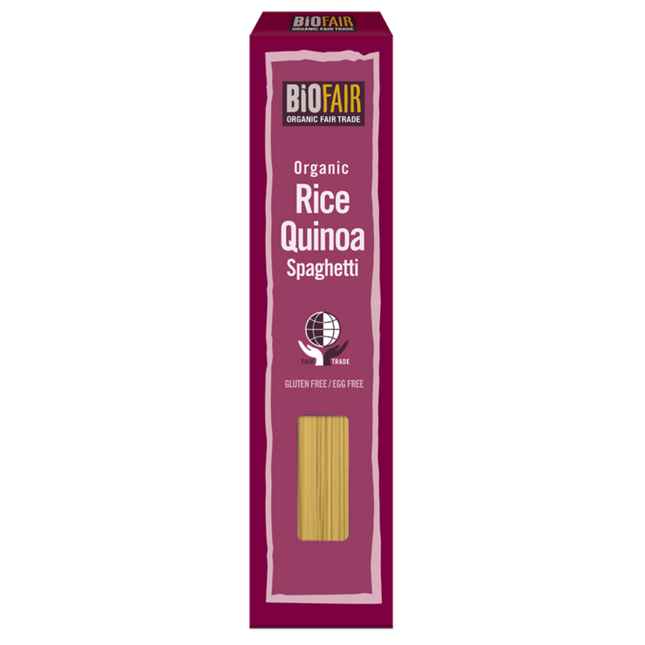 BIOFAIR ORG FT Rice Quinoa Spaghetti (Bolivia) 250g - Longdan Online Supermarket