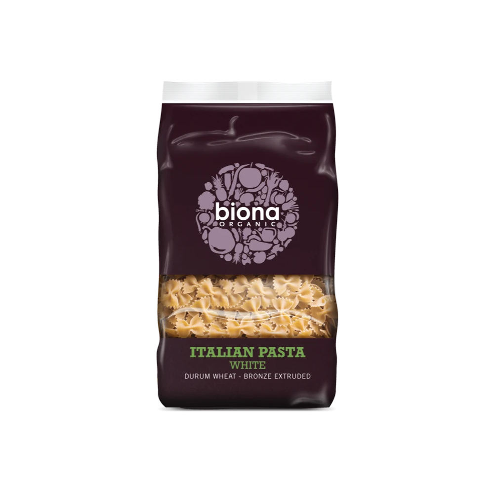BIONA Organic White Farfalle (Mini Bow Ties) 500g - Longdan Online Supermarket