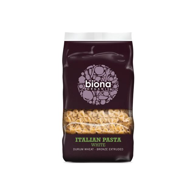 BIONA Organic White Farfalle (Mini Bow Ties) 500g - Longdan Online Supermarket