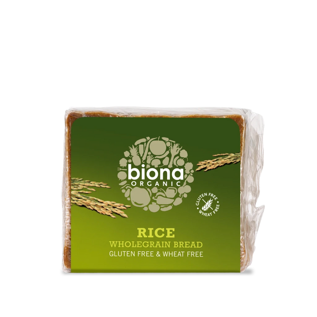 BIONA Organic GF Rice Bread 500g - Longdan Online Supermarket