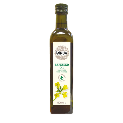 BIONA Organic Rapeseed Oil (cold press) 500ml - Longdan Online Supermarket