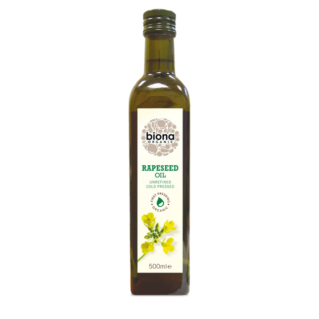 BIONA Organic Rapeseed Oil (cold press) 500ml - Longdan Online Supermarket