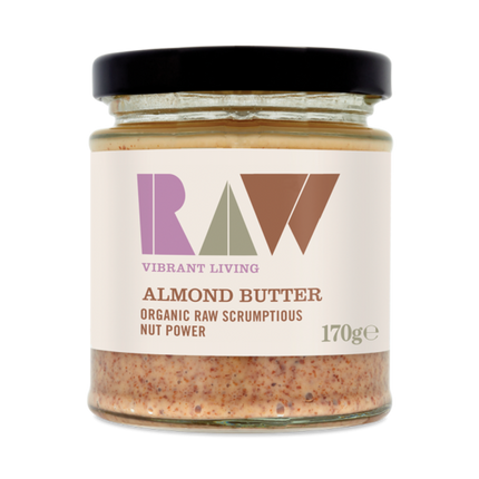 RAW ORG Whole Almond Butter (No Palm Oil) 170g - Longdan Online Supermarket