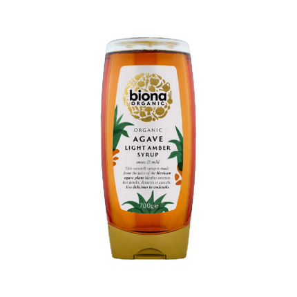 BIONA ORG Agave Light Syrup - Squeezy 700g (Case 6)