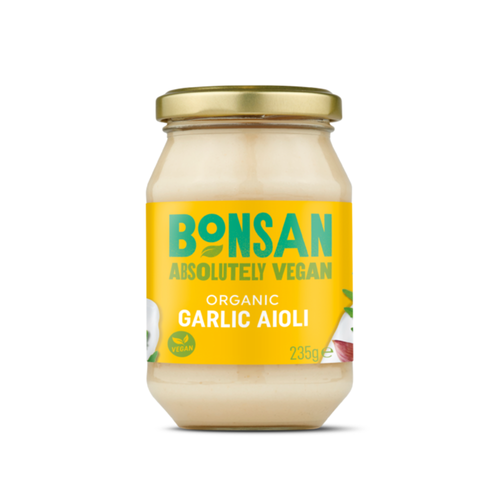 BONSAN ORG Garlic Aioli Vegan 235g - Longdan Online Supermarket