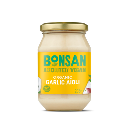 BONSAN ORG Garlic Aioli Vegan 235g - Longdan Online Supermarket