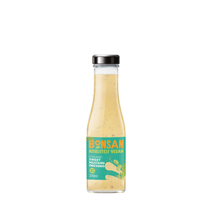 BONSAN ORG  Sweet Mustard Dressing Vegan 310g - Longdan Online Supermarket