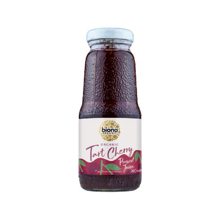 BIONA ORG Tart Cherry Juice Pure - NFC 200ml - Longdan Official