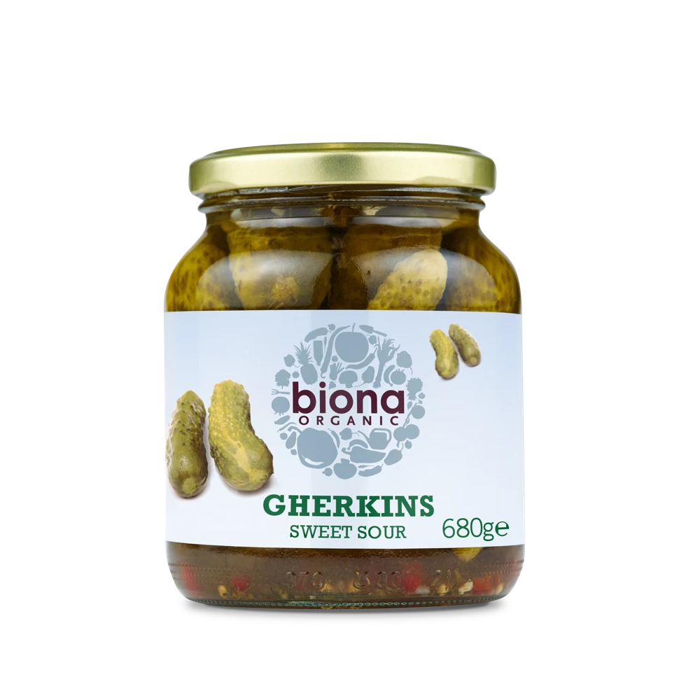 BIONA Organic Gherkins 680g - Longdan Online Supermarket