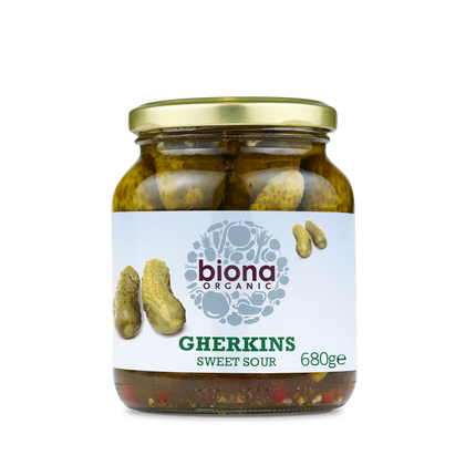 BIONA Organic Gherkins 680g - Longdan Online Supermarket