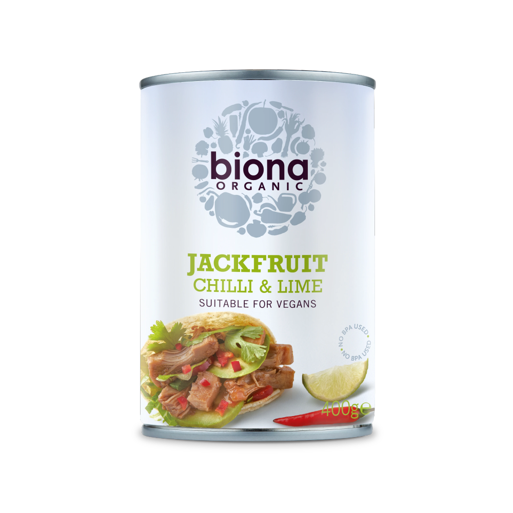BIONA Organic Chilli Lime Jackfruit in Can 400g - Longdan Online Supermarket