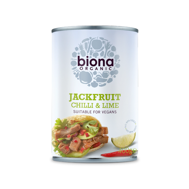 BIONA Organic Chilli Lime Jackfruit in Can 400g - Longdan Online Supermarket