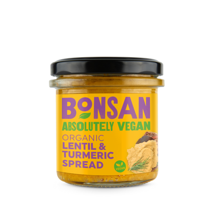 BONSAN ORG Lentil Turmeric Pate - Vegan 140g - Longdan Online Supermarket