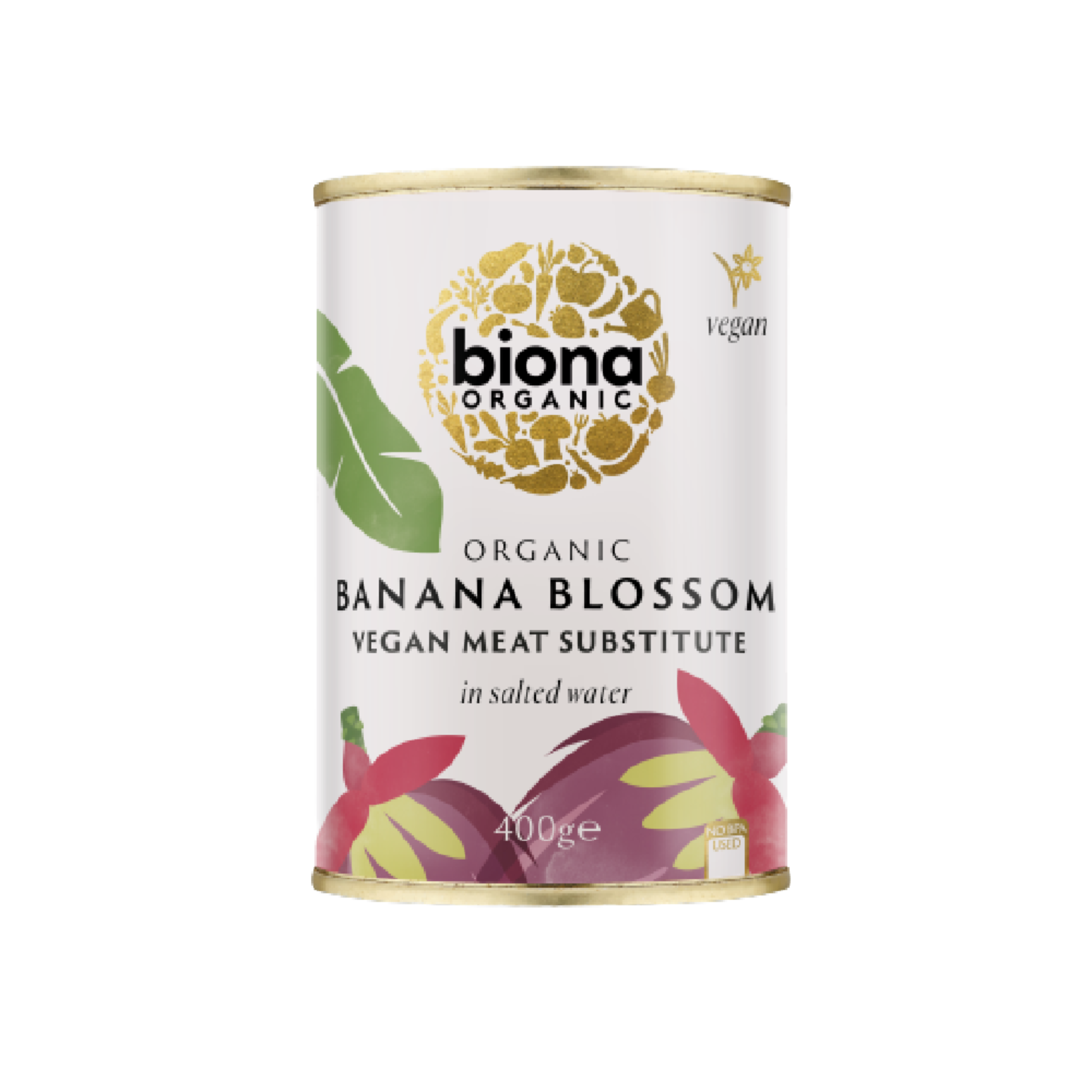BIONA ORG Banana Blossom in Salted Water 400g - Longdan Official