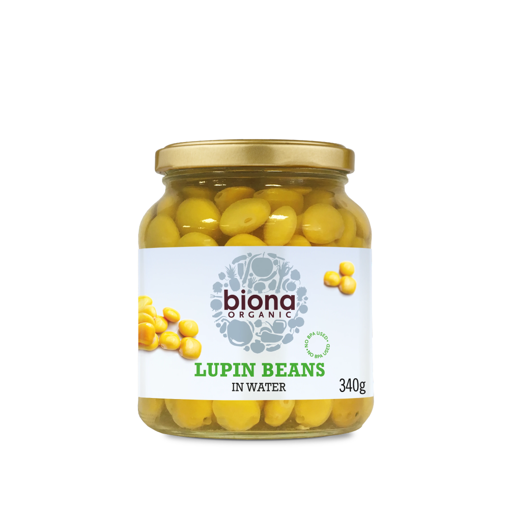BIONA Organic Lupin Beans in Glass jars 340g - Longdan Online Supermarket