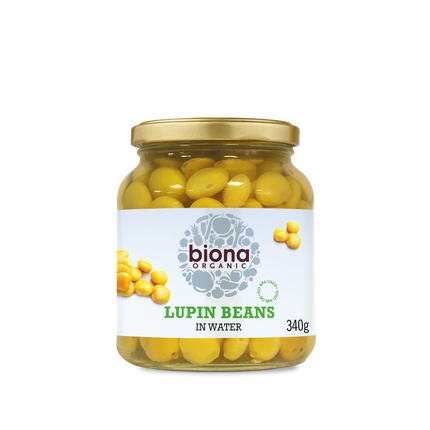 BIONA Organic Lupin Beans in Glass jars 340g - Longdan Online Supermarket