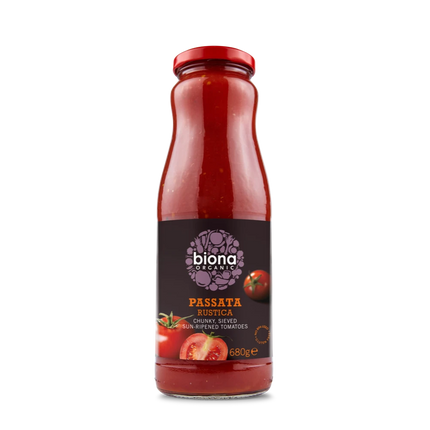 BIONA Organic Passata Rustica - no BPA 680g - Longdan Online Supermarket
