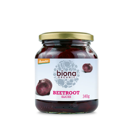 BIONA Organic Beetroot sliced Demeter 340g - Longdan Online Supermarket