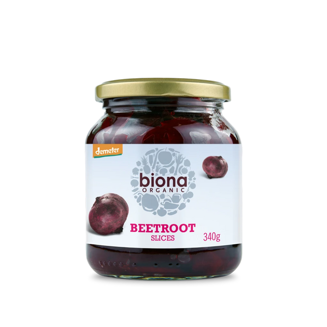 BIONA Organic Beetroot sliced Demeter 340g - Longdan Online Supermarket
