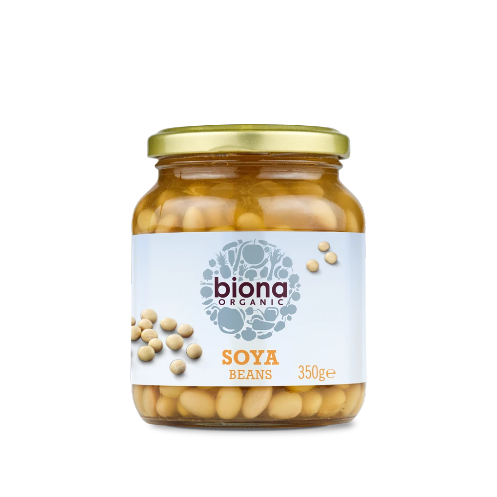 BIONA Organic Soya Beans in Glass Jars 350g - Longdan Online Supermarket