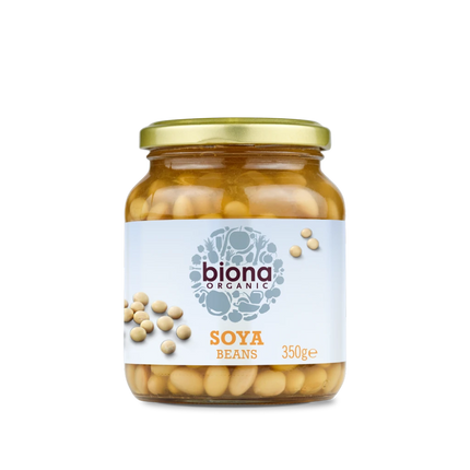BIONA Organic Soya Beans in Glass Jars 350g - Longdan Online Supermarket