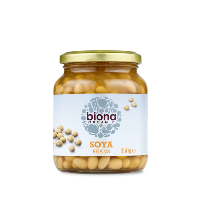 BIONA Organic Soya Beans in Glass Jars 350g - Longdan Online Supermarket