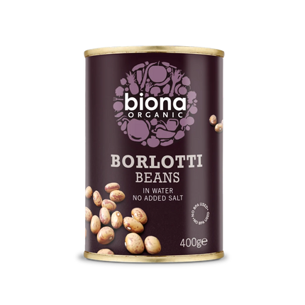 BIONA Organic Borlotti Beans - no BPA 400g - Longdan Online Supermarket