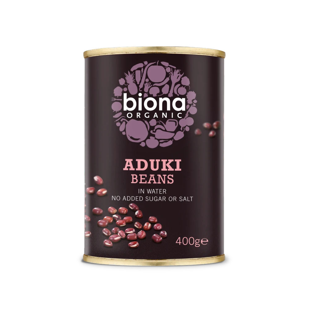 BIONA Organic Aduki Beans - no BPA 400g - Longdan Online Supermarket