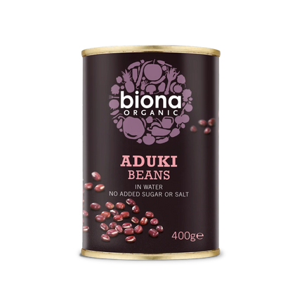 BIONA Organic Aduki Beans - no BPA 400g - Longdan Online Supermarket