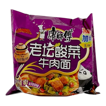 MASTER KONG KSF Noodles - Beef & Pickled Chilli 122g (Case 24)
